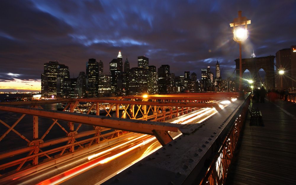 DARBORD - NYC - Brooklyn Bridge by night