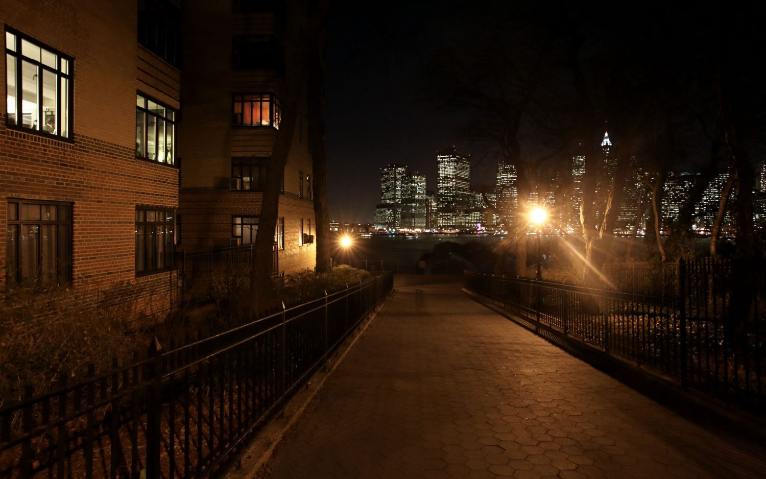 New York City by night