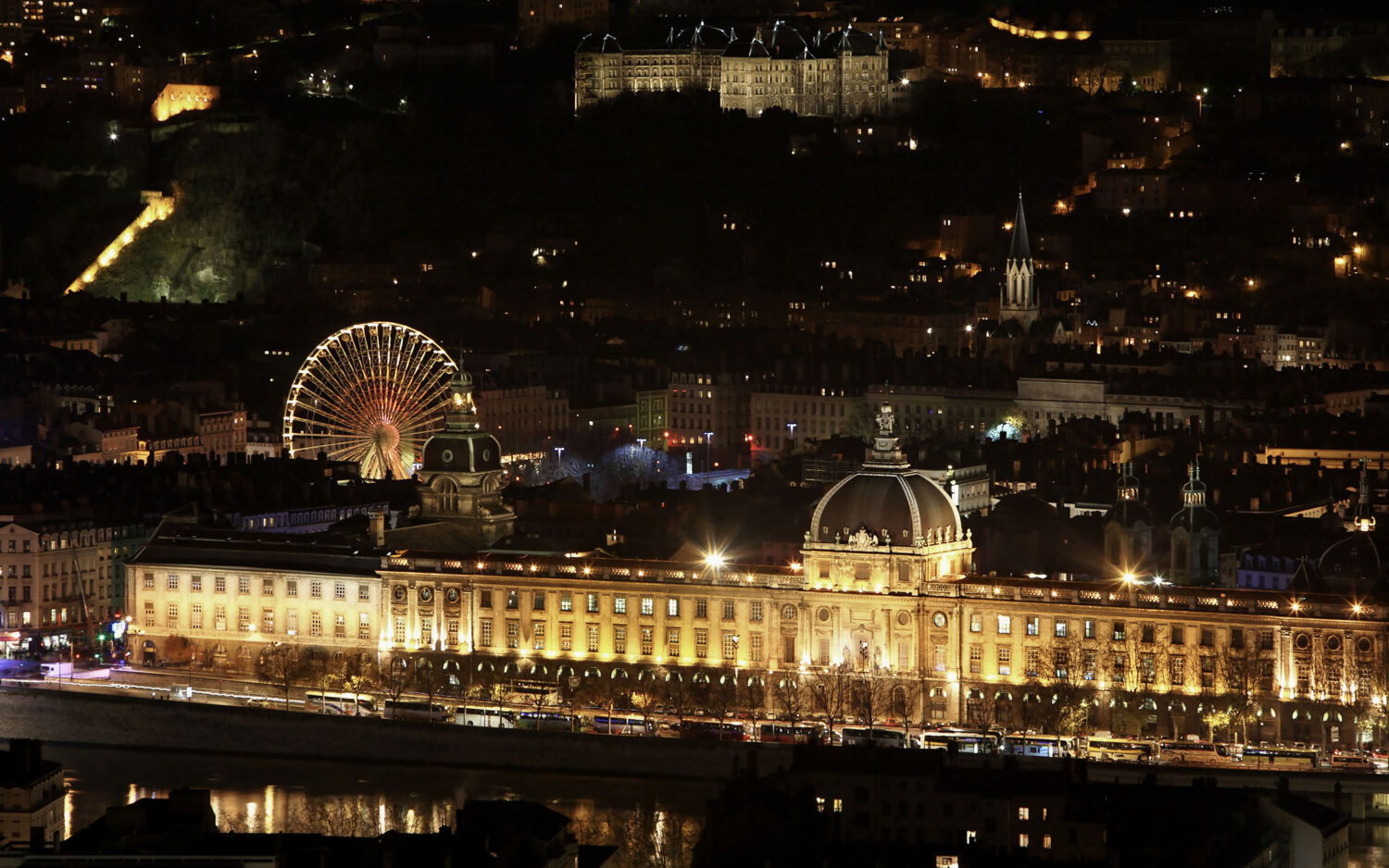 DARBORD - Lyon - Hôtel Dieu vue