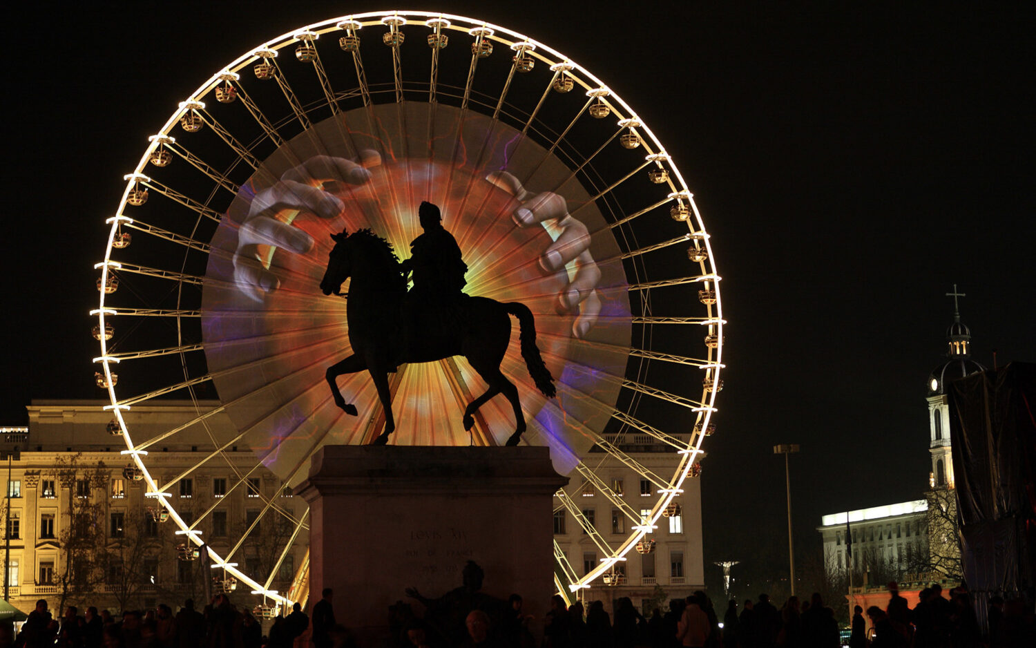 DARBORD - Lyon - Grande Roue place Bellecour