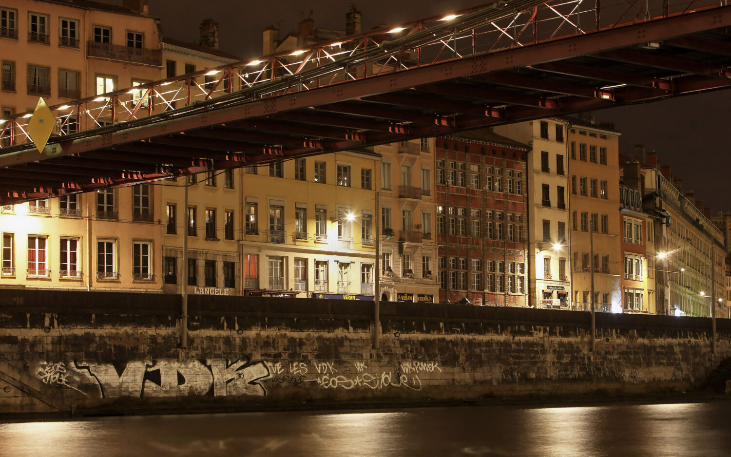 Lyon - passerelle Saint Vincent